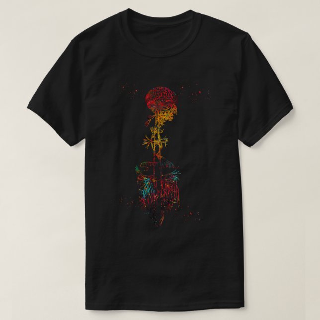 Camiseta Vagus Nerve Art 1 (Diseño del anverso)