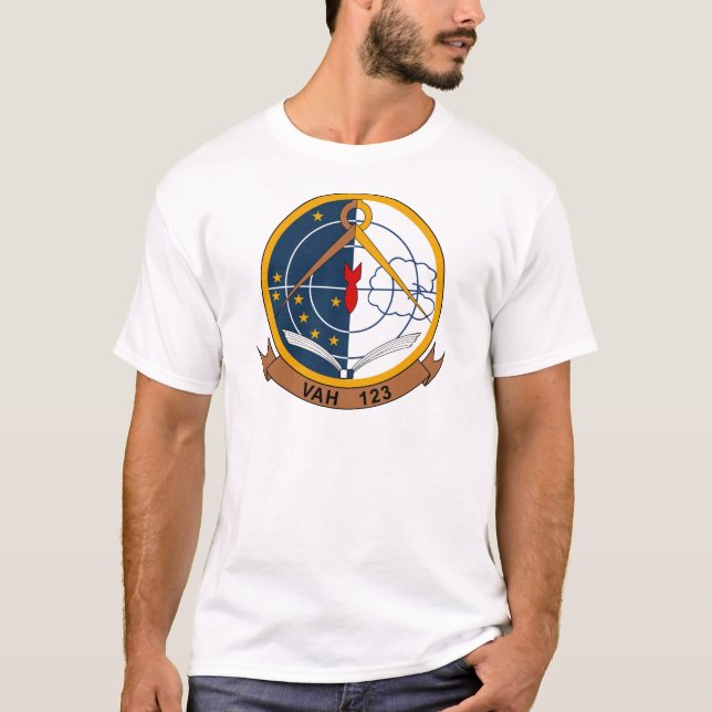 Camiseta VAH - escuadrilla pesada del ataque 123 - (Anverso)