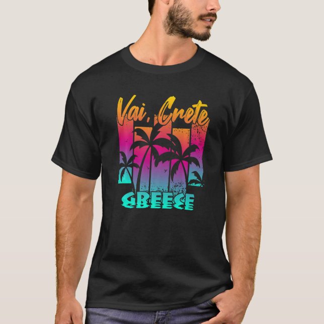 Camiseta Vai Crete Creece (Anverso)