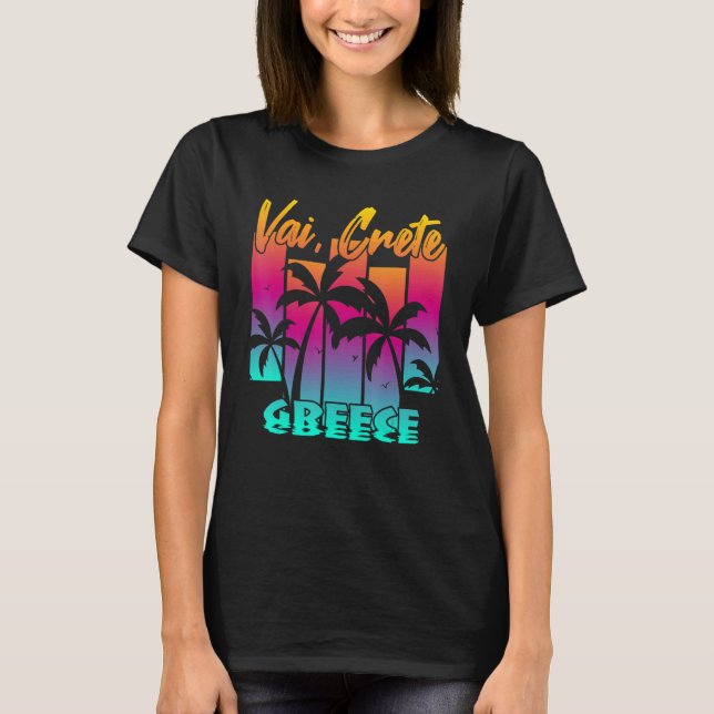 Camiseta Vai Crete Creece (Anverso)