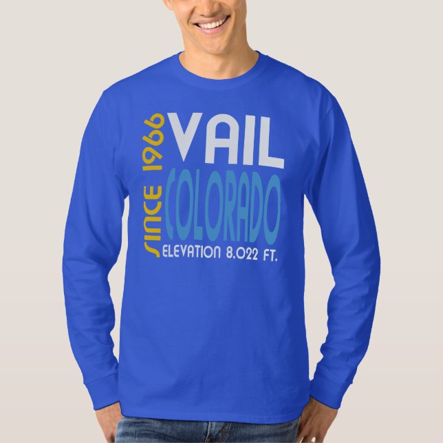 Camiseta Vail, Colorado (Anverso)