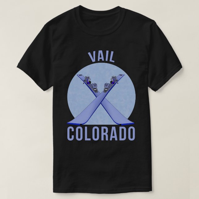 Camiseta Vail Colorado (Diseño del anverso)
