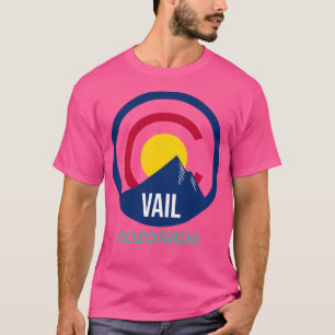 Camiseta Vail Colorado Flag Active