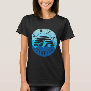 Camiseta Vail Colorado Skip Snowboard Winter Ski Park
