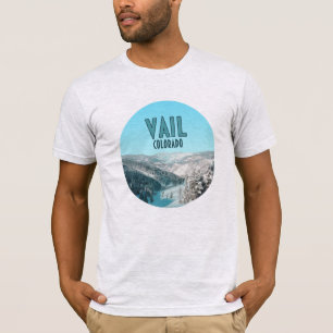 Camiseta Vail Colorado Snow Vintage