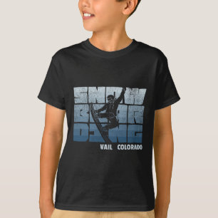 Camiseta Vail Colorado Snowboard Resort Guay Vintage Sno