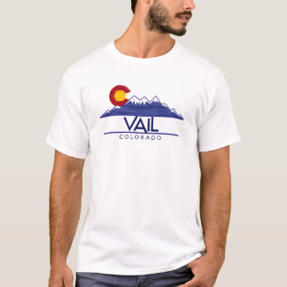 Camiseta Vail Colorado wood mountains shirt