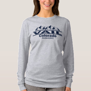 Camiseta Vail Colorado y las montañas rocosas