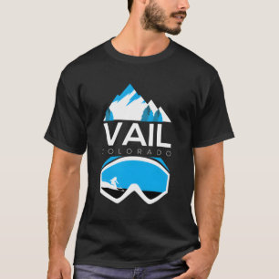 Camiseta Vail Hoodie Colorado Ski Snowboard Clothing