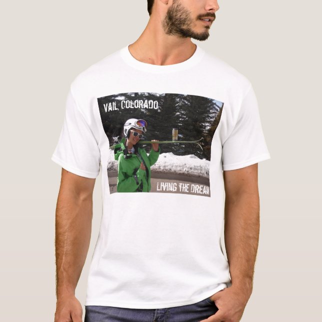 Camiseta Vail que vive el sueño (Anverso)