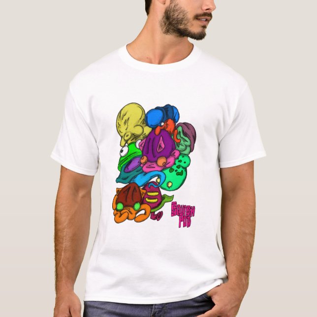Camiseta Vaina de la salpicadura (Anverso)