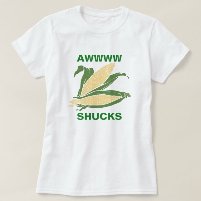 Camiseta Vainas de Awww (Diseño del anverso)