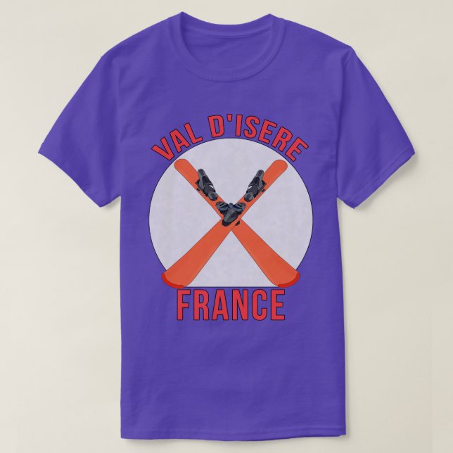Camiseta Val dIsere France (Diseño del anverso)