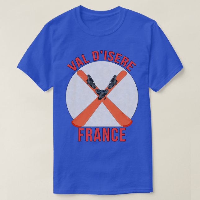 Camiseta Val dIsere France (Diseño del anverso)