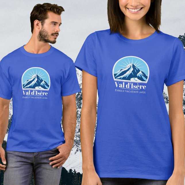 Camiseta Val d'Isère France savoie vanoise T-Shirt (Subido por el creador)