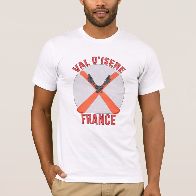 Camiseta Val d'Isere, Francia (Anverso)