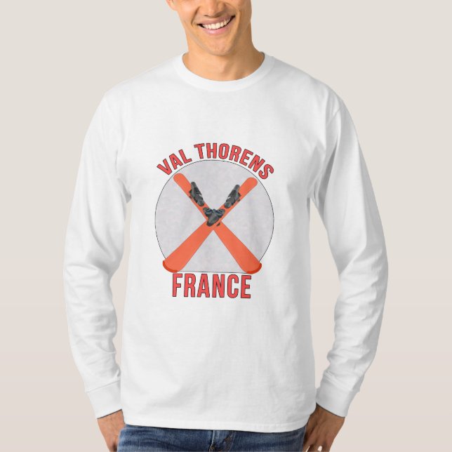 Camiseta Val Thorens, Francia (Anverso)