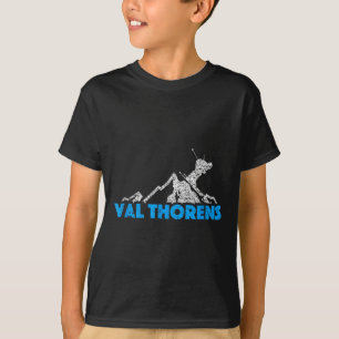 Camiseta Val Thorens Skip Snowboard France Resort Dist