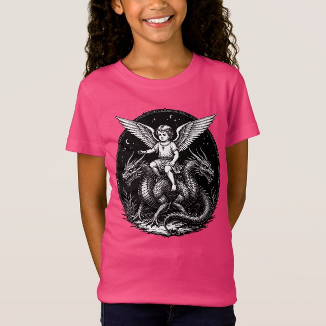 Camiseta Valac y los Wyrms Celestiales (Anverso)