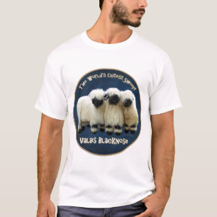 Camiseta ¡Valais Blacknose - la oveja más linda del mundo!