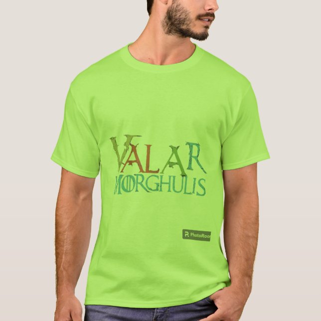 Camiseta Valar Morghulis (Anverso)