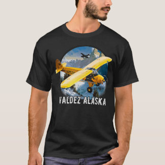 Camiseta Valde piloto piloto piloto de volantes de avión re