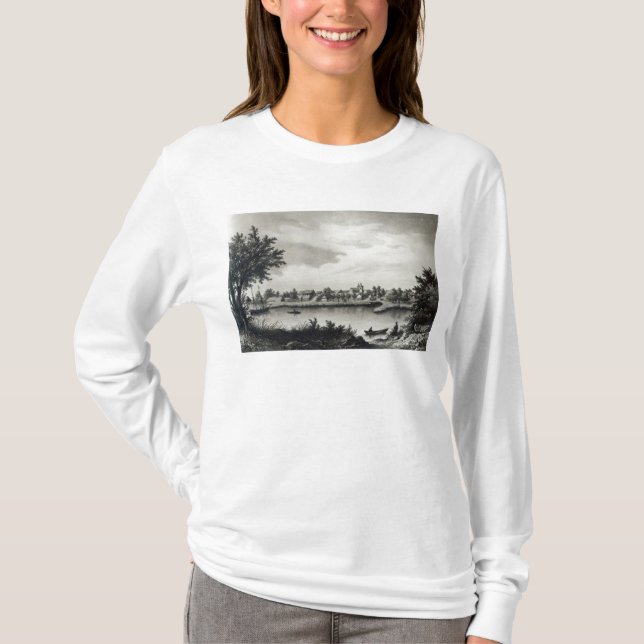 Camiseta Valdivia, 'de la historia de Chile'engraved (Anverso)