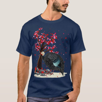Camiseta Vale de aves de corral de Guinea