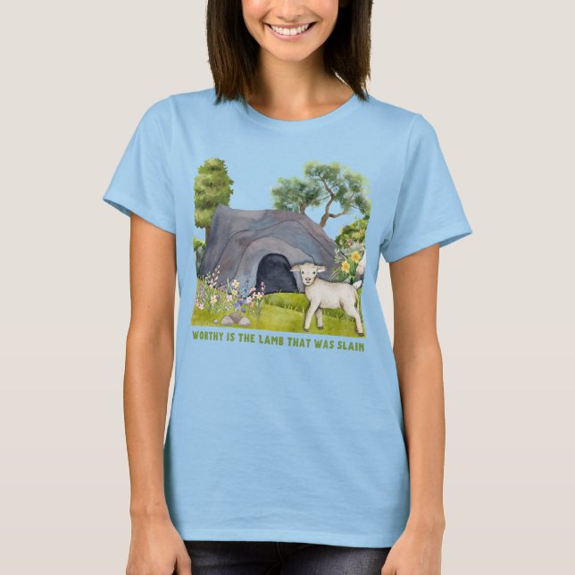 Camiseta Vale la pena el cordero (Anverso)