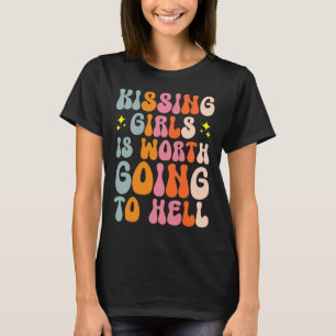 Camiseta Vale La Pena Ir Al Infierno.