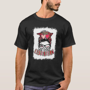 Camiseta Vale, leopardo machacado, biblioteca amante