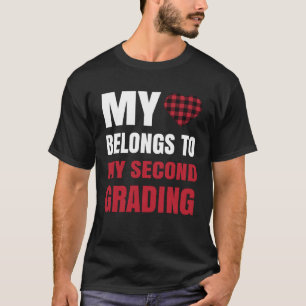 Camiseta Vale, profesora de segundo grado de la ropa de búf