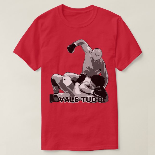 Camiseta Vale Tudo (Diseño del anverso)