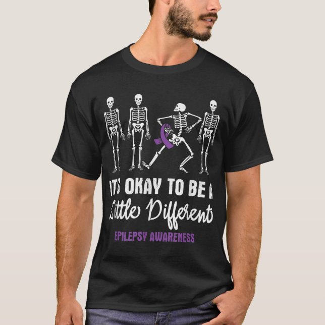 Camiseta Vale, Un Poco Diferentes Epilepsia Epilepsia De Co (Anverso)