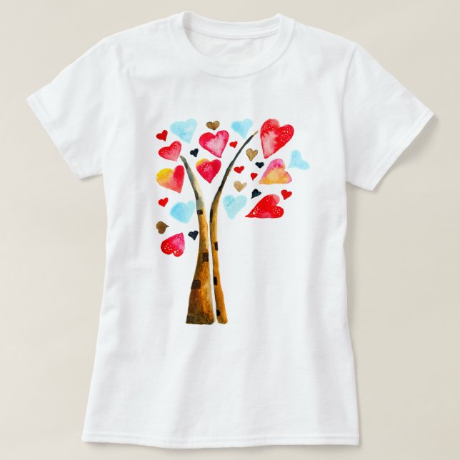 Camiseta Valemtines capilares (Diseño del anverso)