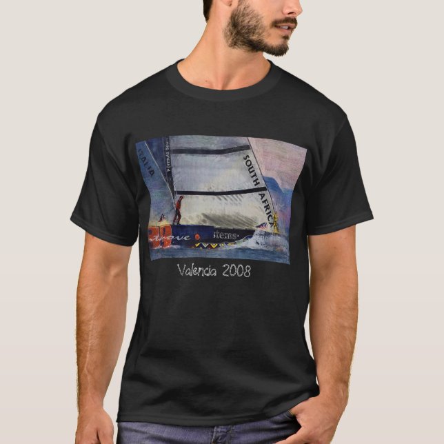 Camiseta Valencia 2008 - Taza de América s (Anverso)