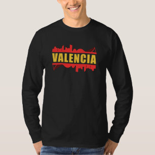 Camiseta Valencia España City Skyline Cityscape Gratis