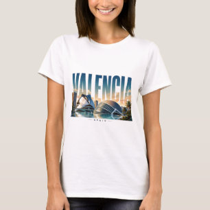 Camiseta Valencia España Histórico España Ciudad Viaje