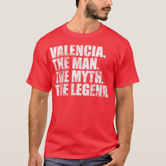 Camiseta ValenciaValencia apellido Valencia apellido Valenc