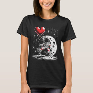Camiseta Valente El día de San Valentín de globo aerostátic