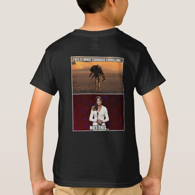 Camiseta valentía (Reverso)