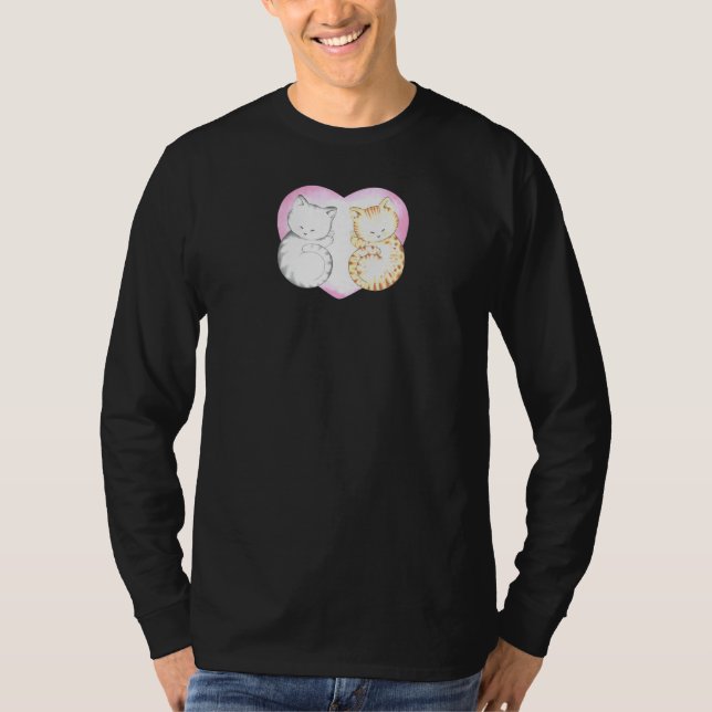 Camiseta Valentin del aniversario del Boda de verano del ga (Anverso)