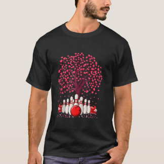 Camiseta Valentin, Navidades del Gnome Red Bowling de búfal