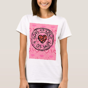 Camiseta valentina de amor