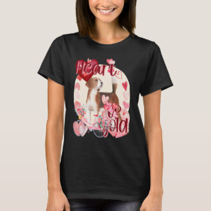 Camiseta Valentine Beagle Dog Simply Watercolor Southern Sw