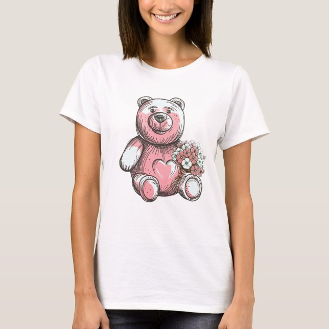 Camiseta Valentine Bear (Anverso)