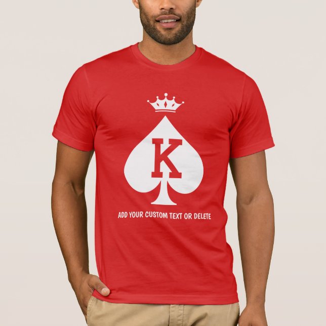 Camiseta Valentine Couple Valentine King Husband Valentine (Anverso)