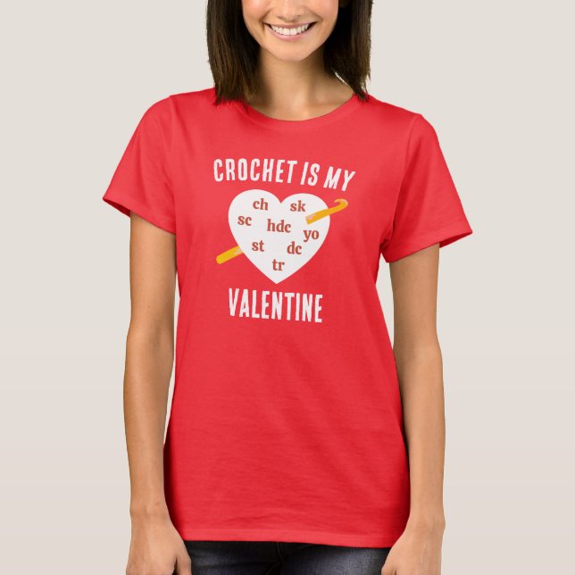 CAMISETA VALENTINE CROCHET (Anverso)
