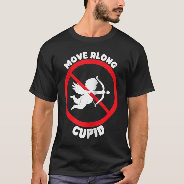 Camiseta Valentine Cupid Anti Valentines Day  Anti Valentin (Anverso)