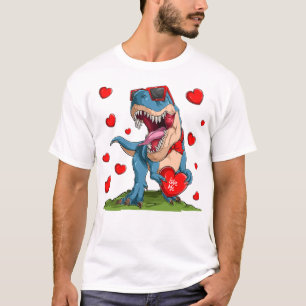 Camiseta Valentine Dinosaur